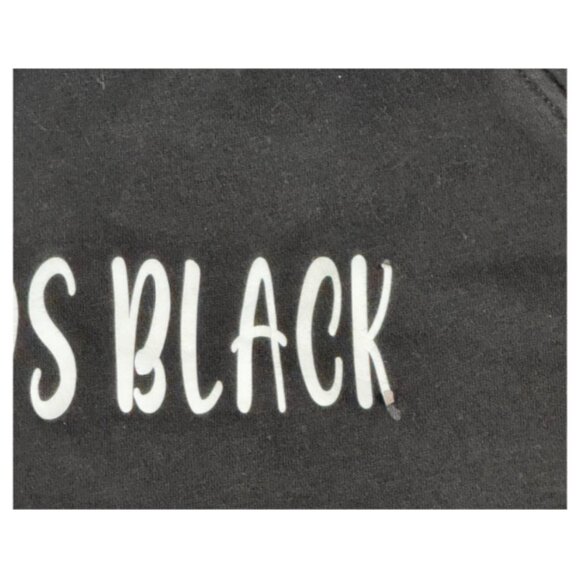 Wears Black, Loves Dogs, Avoids People Graphic Crewneck Sweatshirt - Picture 2 of 3